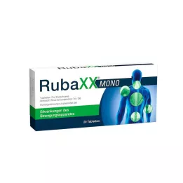 RUBAXX Mono tablets, 20 pcs