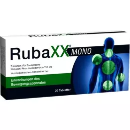 RUBAXX Mono tablets, 20 pcs