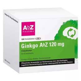 GINKGO AbZ 120 mg film-coated tablets, 120 pcs