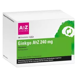 GINKGO AbZ 240 mg film-coated tablets, 120 pcs