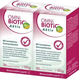 OMNI Biotic active powder, 2x60 g