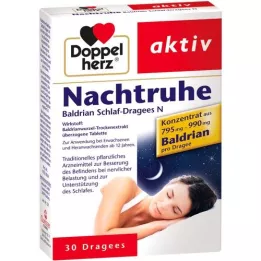 DOPPELHERZ Nachthrow valerian sleep-dragee N, 30 pcs