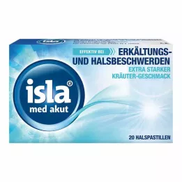 ISLA MED acute pastilles, 20 pcs