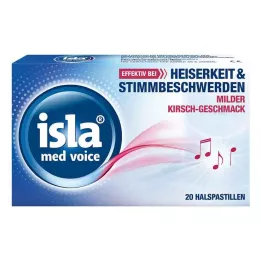 ISLA MED voice pastilles, 20 pcs