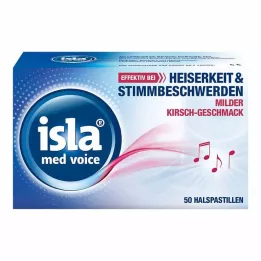 ISLA MED voice pastilles, 50 pcs