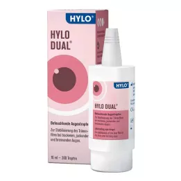 HYLO DUAL Eye drops, 10 ml