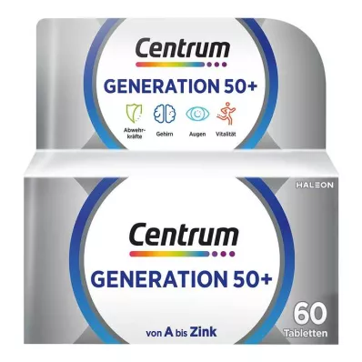 CENTRUM Generation 50+ tablets, 60 pcs CENTRUM Generation 50+ tablets, 60 pcs