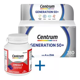 CENTRUM Generation 50+ tablets, 180 pcs
