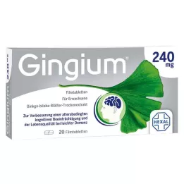GINGIUM 240 mg film-coated tablets, 20 pcs