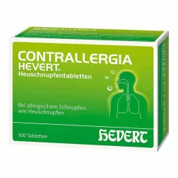 CONTRALLERGIA Hevert hay fever tablets, 100 pcs