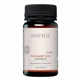 Sovita folic acid plus capsules, 180 pieces