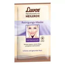 LUVOS Healing Clay Cleansing Mask Natural Cosmetics, 2X7.5 ml