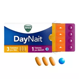 WICK DayNait film-coated tablets, 16 pcs