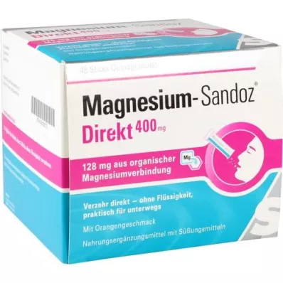 MAGNESIUM SANDOZ Direkt 400 mg Sticks, 48 St