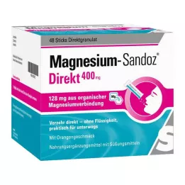 MAGNESIUM SANDOZ Direkt 400 mg Sticks, 48 pcs