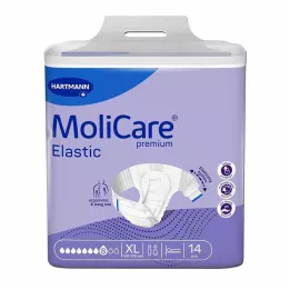 MOLICARE Premium Elastic Slip 8 Drops Gr.XL, 14 pcs