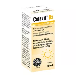 CEFAVIT D3 Liquid pur drops for oral use, 20 ml