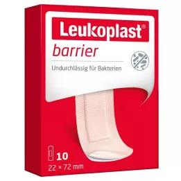 LEUKOPLAST barrier strips 22x72 mm, 10 pcs
