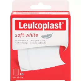 LEUKOPLAST Soft White Pflaster 8x10 cm, 10 pcs