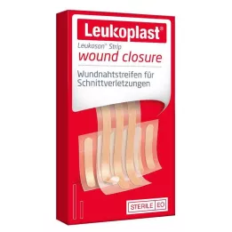 LEUKOPLAST Leukosan Strip sterile 6x38 mm/6x75 mm, 9 pcs