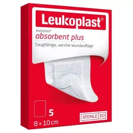 LEUKOPLAST Leukomed sterile 8x10 cm wound dressing, 5 pcs
