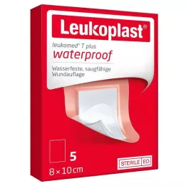 LEUKOPLAST Leukomed T Plus Steril 8x10 cm, 5 pcs