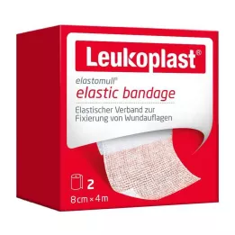 LEUKOPLAST Elastomull Fixierb.elast.8 cmx4 m, 2 pcs