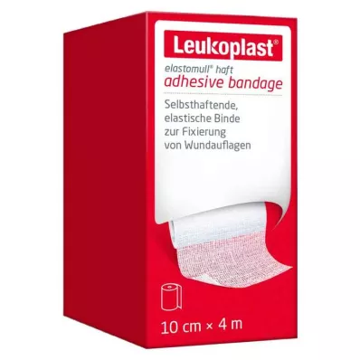 LEUKOPLAST Elastomull adhesive fixation tape, 10 cm x 4 m, 1 piece