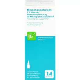 MOMETASONFUROAT-1A Ph.Hay Fever Spr.50μg/Sp.Push, 10g