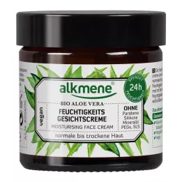 ALKMENE Moisturizing Face Cream Organic Aloe Vera, 50 ml