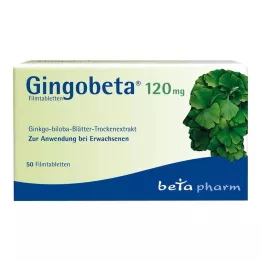GINGOBETA 120 mg film-coated tablets, 50 pcs