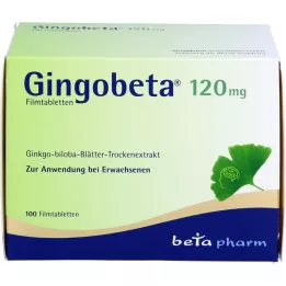 GINGOBETA 120 mg film -coated tablets, 100 pcs