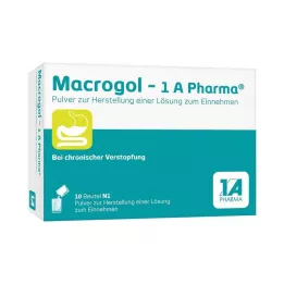 MACROGOL-1A Pharma Plv.z.Her.e.Lsg.z.Einnehmen, 10 pcs