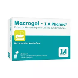 MACROGOL-1A Pharma Plv.z.Her.e.Lsg.z.Einnehmen, 20 pcs