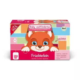 H&amp;S Organic Baby and Childrens Tea Fruit Fine Filter Bags, 20X2.5 g