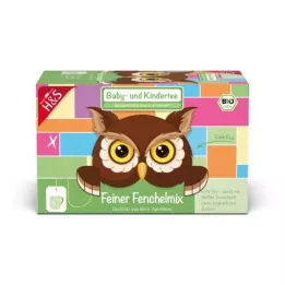 H&amp;S Organic Baby and Childrens Tea Fine Fennel Mix Fbtl., 20X1.5 g