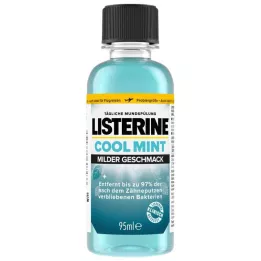 LISTERINE Cool Mint Mild Flavor Mouthwash, 95ml