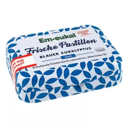 EM-EUKAL Fresh pastilles blue eucalyptus free, 20 g