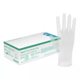 VASCO Vinyl Powderfree Unt.Handsch.unsteril S, 100 pcs