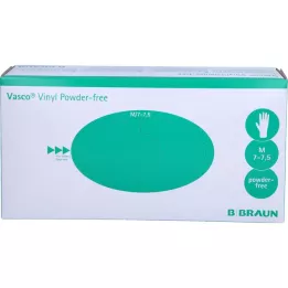 VASCO Vinyl Powderfree Unt.Handsch.unsteril M, 100 pcs