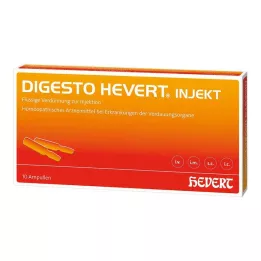DIGESTO Hevert injekt ampoules, 10X2 ml