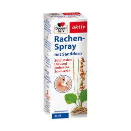DOPPELHERZ Throat spray with sea buckthorn, 30 ml