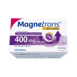 Magnetrans Duo-active 400 mg, 100 pcs