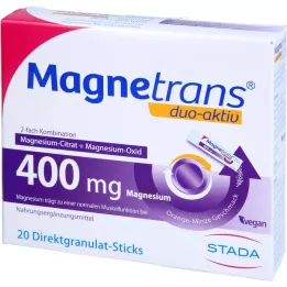 MAGNETRANS duo-active sticks 400 mg, 20 τεμ