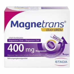 MAGNETRANS duo-active 400 mg sticks, 50 pcs