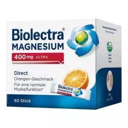 BIOLECTRA Magnesium 400 mg ultra direct orange, 60 pcs