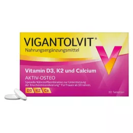 VIGANTOLVIT Vitamin D3 K2 Calcium film-coated tablets, 30 pcs
