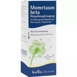MOMETASON beta hay fever spray 50μg/Sp.60 Sp.pcs, 10 g