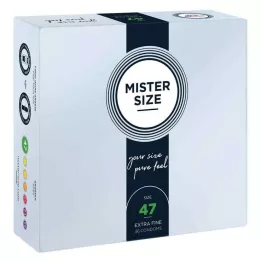 MISTER Size 47 condoms, 36 pieces