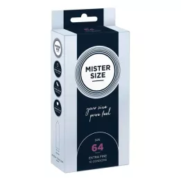 MISTER Size 64 condoms, 10 pieces